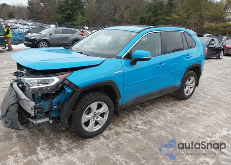 2020 Toyota Rav4 Hybrid Xle from USA, damaged, VIN 2T3RWRFV2LW058480